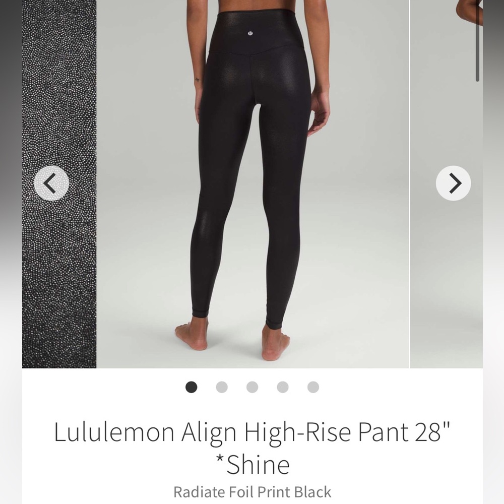 Lululemon Align High-Rise Pant 28" *Shine Size 2